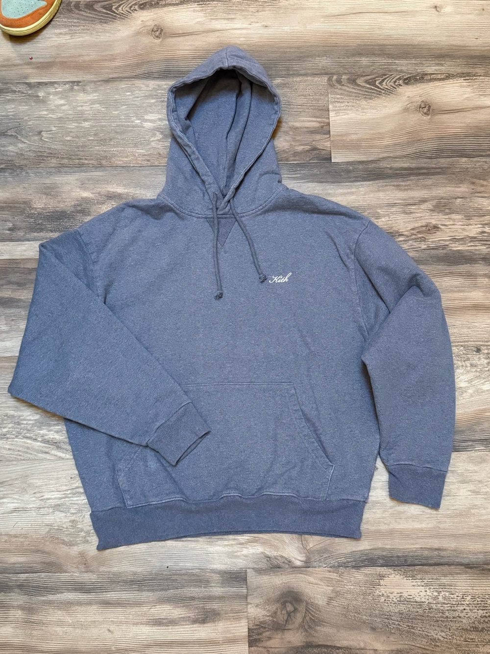Kith Nelson Hoodie Men's Medium Elevation Heather Heavyweight Pullover
